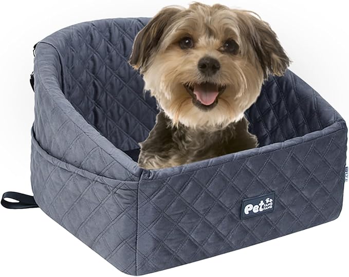 Dog Car Seat Boosters, Detachable Pet Travel Bed, Dog Car Bed Back Seat Booster, for Puppy Kitten Automotive Truck SUV Home Indoor Long Driving Road Trip