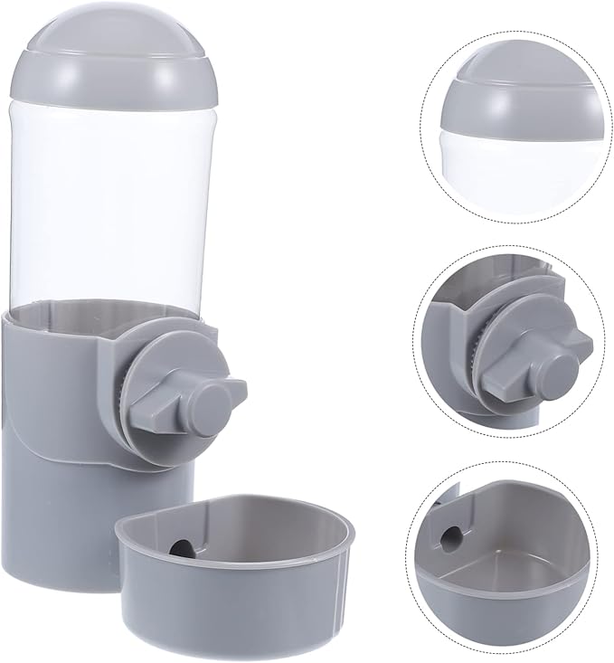 Wear-Resistant Pet Feeder Automatic Dumping Water Dispenser Cat Dog Waterer Convenient Pet Feeder for Puppies