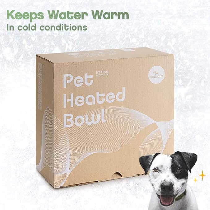 Heated Pet Bowl, Outdoor Pet Thermal Water Bowl, Dog Cat Heated Water Bowl with 69 Inch Chew Resistant Cord and Waterproof ON/Off Switch (New Camouflage)