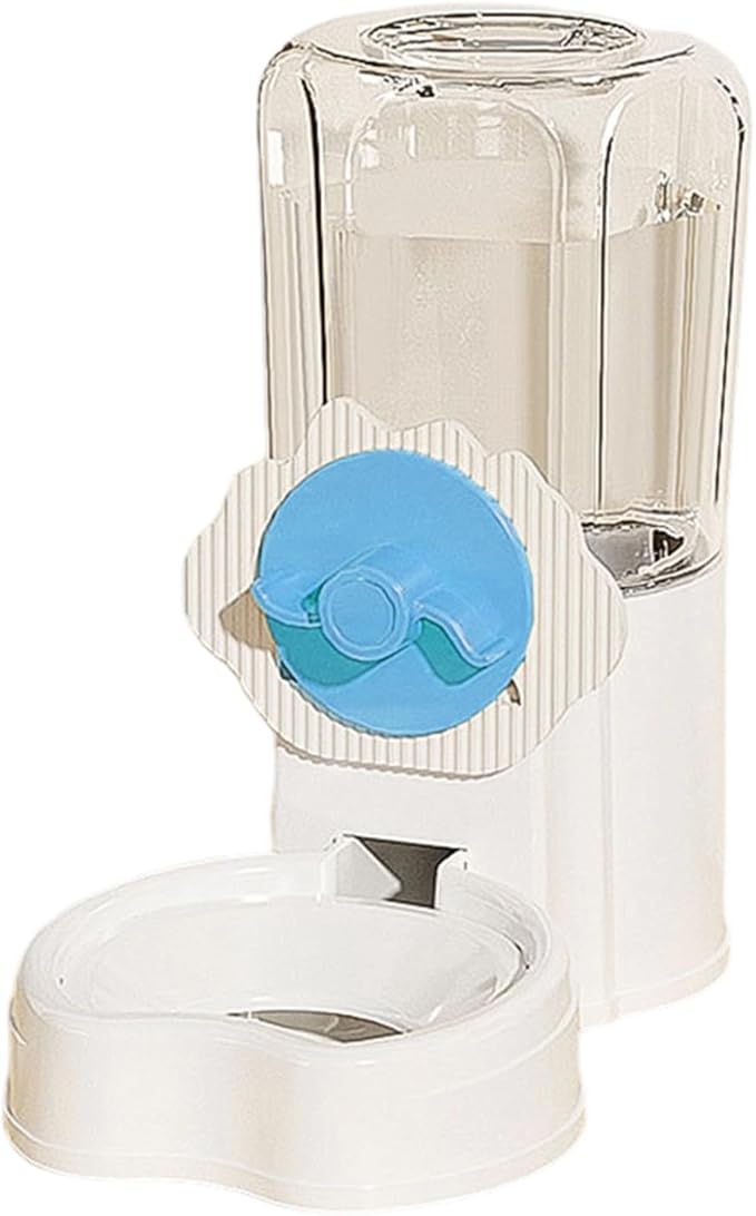 Automatic Pet Waterer Food Feeder with Leakproof and Hangable Screw Designs for Dog Cats Kennel Feeding Waterer for Multiple
