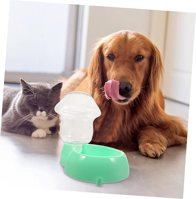 BESPORTBLE Automatic Dog Water Feeder Large Capacity Pet Water Dispenser Plastic Pet Bowl