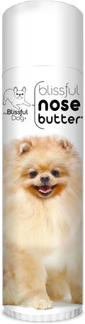 The Blissful Dog Pomeranian Nose Butter for Dry, Cracked Skin, Lick-Safe Dog Nose Balm with Moisturizing Shea Butter, Almond, Olive, and Essential Oils, Pet Supplies, Uncented, 0.50 oz.