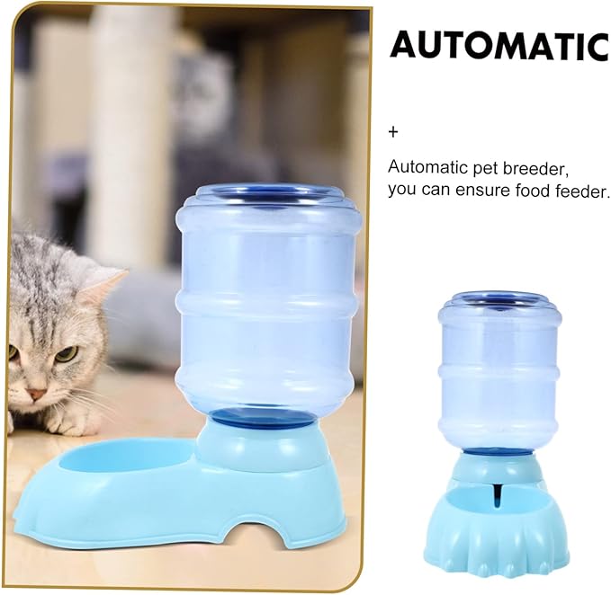 VANZACK Dog Automatic Water Bowl Pet Feeder Water Container Pet Feeder Dog Dispenser Cat Drinking Bowl Random Color
