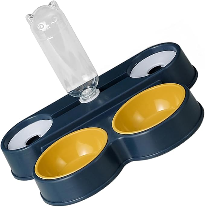 Pet Food Feeders and Waterer Detachable Cats Water Fountain Bowl Food Container Automatic Bowl Supply
