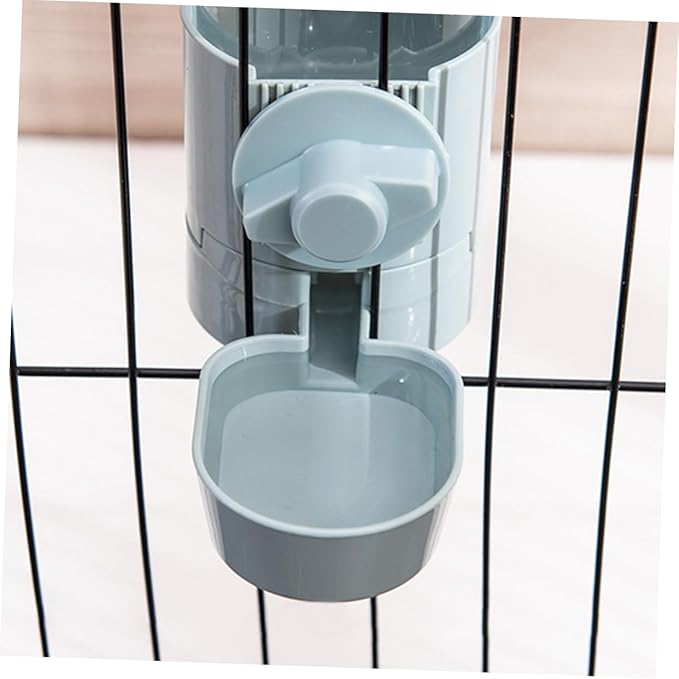 VICASKY Hanging Pet Waterer Automatic Dog Water Bowl for Cage Durable Dispenser Easy to Height for Cats and Dogs Capacity for Extended Use