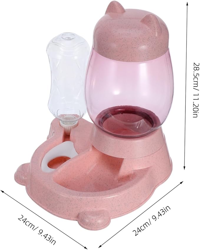 VANZACK Automatic Cat Ear Water Feeder Creative Pet Drinking Tool for Cats and Dogs Convenient Pet Water Dispenser Capacity and Unique Design