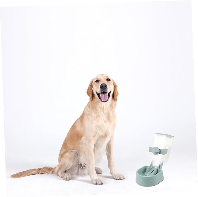 TOYANDONA Hanging Pet Feeder Automatic Bowl for Dogs Wall Mounted Dog Food Dispenser Easy to Prevents Messes for Cages and