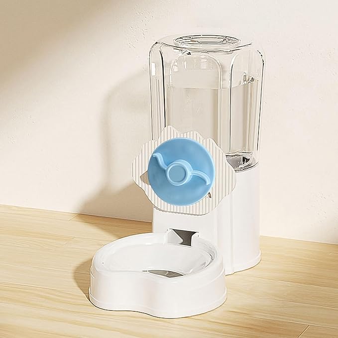 Easy to Clean Pet Feeder Convenient Hanging Water Dispenser for Cats Dogs Rabbits Guinea Pigs Ferrets Hedgehogs Large Capacity Automatic with Thread Blue 1