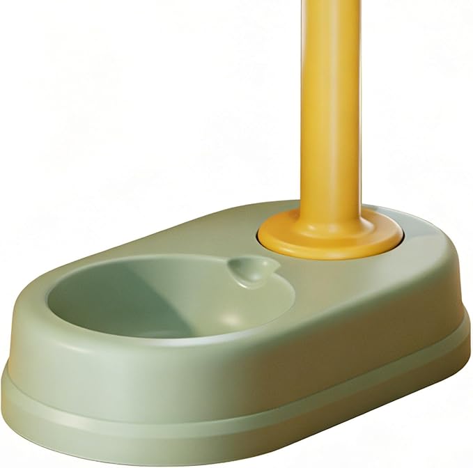 Genérico Automatic Pet Water Dispenser – Raised Drinker with Slow Dispenser | 750 ml of Water in Standing Pet Bowl with Adjustable Height | for Small Animals