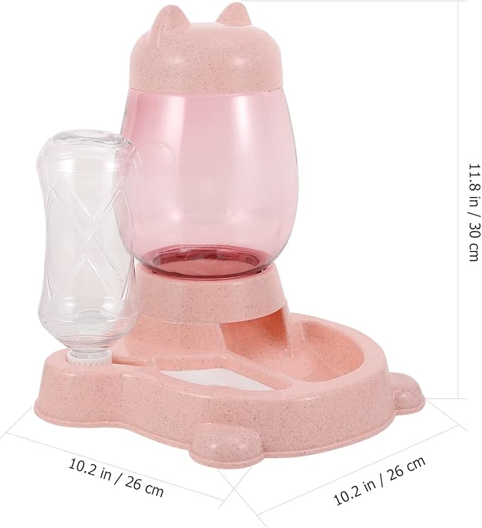 1pc Automatic Pet Water Dispenser for Cats and Dogs Non-Skid Bowl -Spill Design Easy to Water Feeder for Pets for Daily Hydration