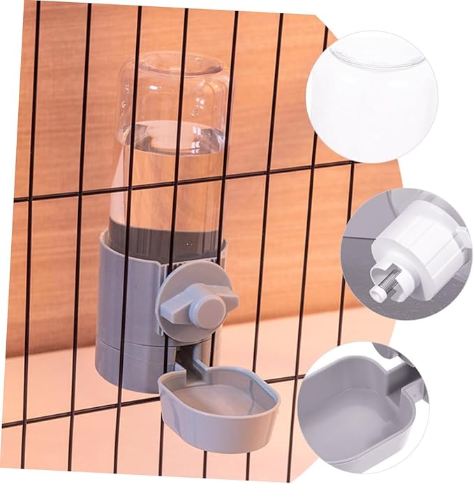 Kisangel Automatic Pet Water Dispenser for Dogs and Cats Detachable Design Durable for Pets Convenient Feeding Tool for Home and Travel