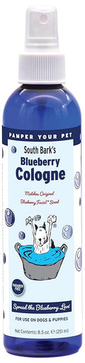 Showseason Animal Products South Bark's Original Blueberry Dog Cologne 8.5 oz. | Dog Perfume Long Lasting | Deodorizing Spray | Same Scent As The Famous Blueberry Facial®