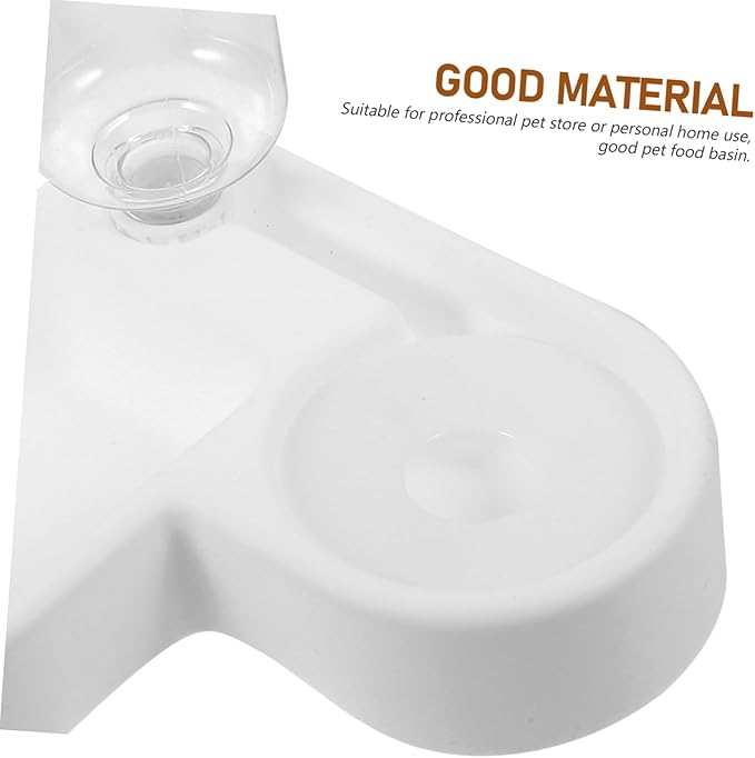 Automatic Cat Water Feeder with Integrated Food Bowl Multi-Function Pet Supply for Cats and Dogs Easy to Clean Design Convenient Fresh Water Access