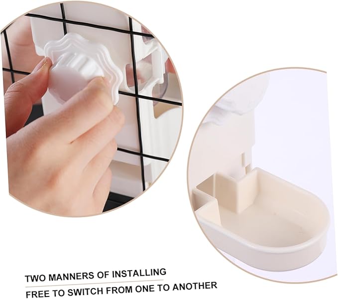 Sosoport Pet Water Station Automatic Kettle for Dogs Gravity Waterer Pet Water Feeder for Cats Large Dogs