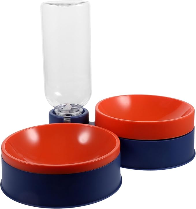 Automatic Cat Dog Feeder Water Bowl Dry Wet Food Dispenser Compact Design Deep for Pets Easy to Use No Constant Refilling Needed