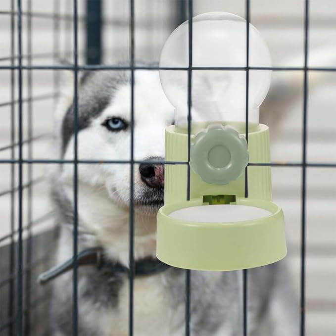 Milisten 2pcs Automatic Hanging Water Feeder for Dogs and Cats Pet Dispenser Leak Design Comfortable Drinking Angle for Pets Easy Installation