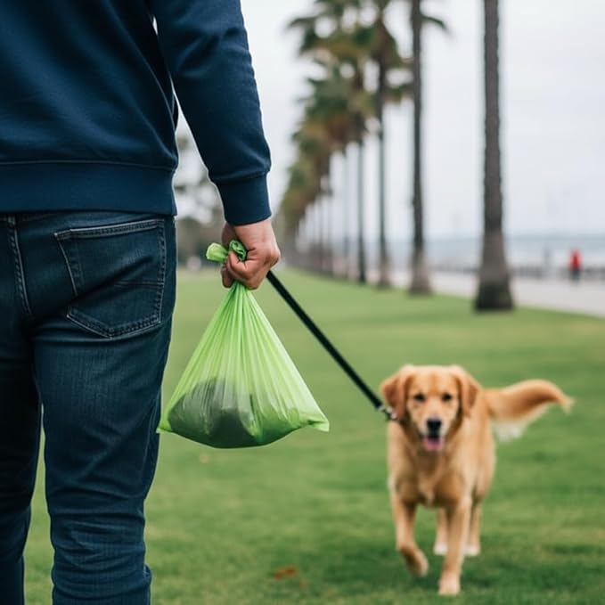 Disposable Dog Poop Bags Rolls - Smell-Proof Scented, Thickened Leak-Proof, Sturdy Durable, 510 Bags per Pack, Dog Pet Supplies