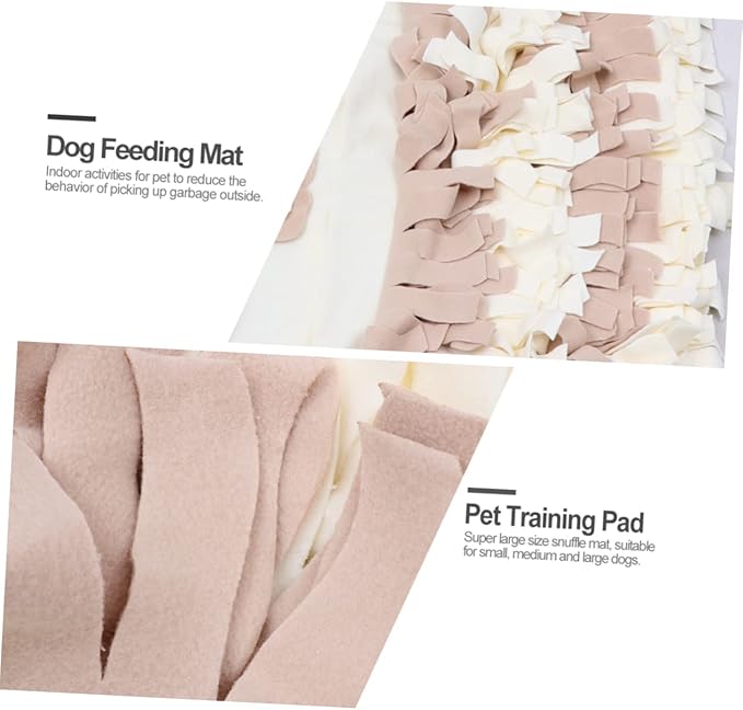 UPKOCH Dog Snuffle Mat for Dogs Pet Foraging Activity Pad Small Training Blanket for Nose Work Machine Washable and Safe for Pet Play