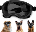 Dog Sunglasses with Adjustable Strap, UV Protection, Winproof Puppy Sunglasses, Suitable for Dogs Eyes Protection,Soft Dogs Goggles