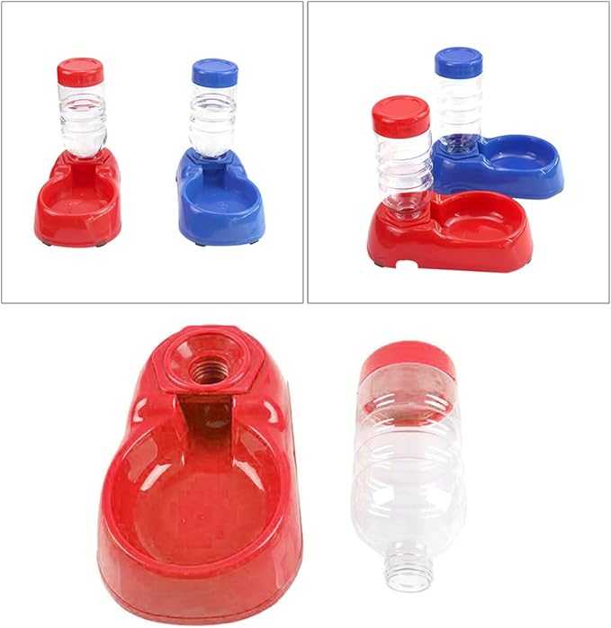 NOLITOY 3pcs 350ml Automatic Cat Water Feeder Sturdy Flowing Water Bowl for Cats Pet Dispenser Safe