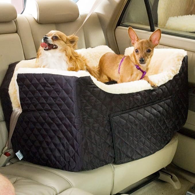 Snoozer Lookout II Pet Car Seat, Large II, Black