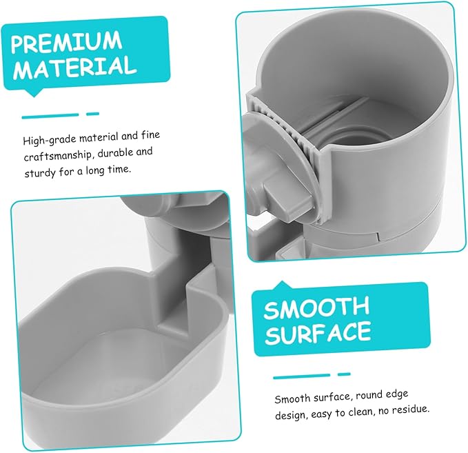 Pet Water Holder Automatic Pet Water Feeder Dog Cat Drinking Fountain Easy Clean Safe Material