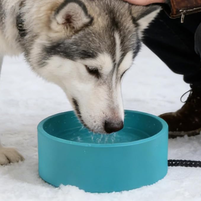 Automatic Pet Waterer, Heated Drinking Bowl, 3.2L Non-Slip Winter Feeder for Puppies Cats, Sturdy Shock-Resistant Design, Indoor Outdoor Pet Supplies, Easy Hydration for Small Medium Large Pets