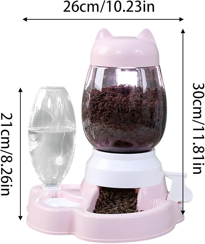 Automatic Dog Feeder, Large Capacity Storage, 1 Piece, Dog Interactive Treat Dispenser Toy, Food Puzzle Slow Feeder, Easy to Disassemble and Clean, for Enrichment Training