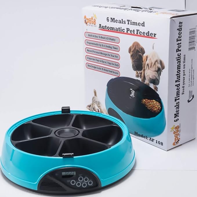 feeders Pet Automatic Feeder Dog Food cat Food Timing Feeding disc Shaped pet Feeding Machine Intelligent Feeding Device pet Supplies