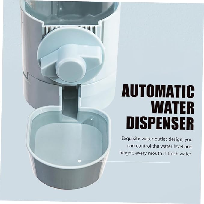 MERRYHAPY Pet Automatic Waterer Dog Cat Portable Easy Install Hanging Feeding Bowl