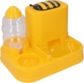 2 in 1 Automatic Pet Feeder and Water Dispenser Set, Automatic Cat Food Dispenser, Large Capacity Dry Wet Separation Dog Cat Gravity Food and Water Dispenser