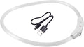 Led Glowing Dog Collar USB Rechargeable Stylish Pet Accessory for Safe Multiple Colors for Puppies and Dogs