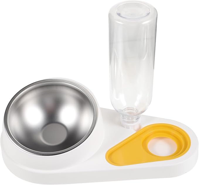 Capacity Dog Feeder Water Bowl Automatic Pet Feeder for Dogs Cats Removable Dispenser