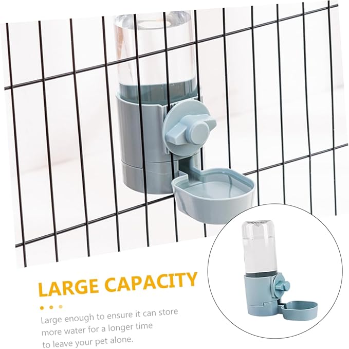 MERRYHAPY Pet Automatic Waterer Dog Cat Portable Easy Install Hanging Feeding Bowl