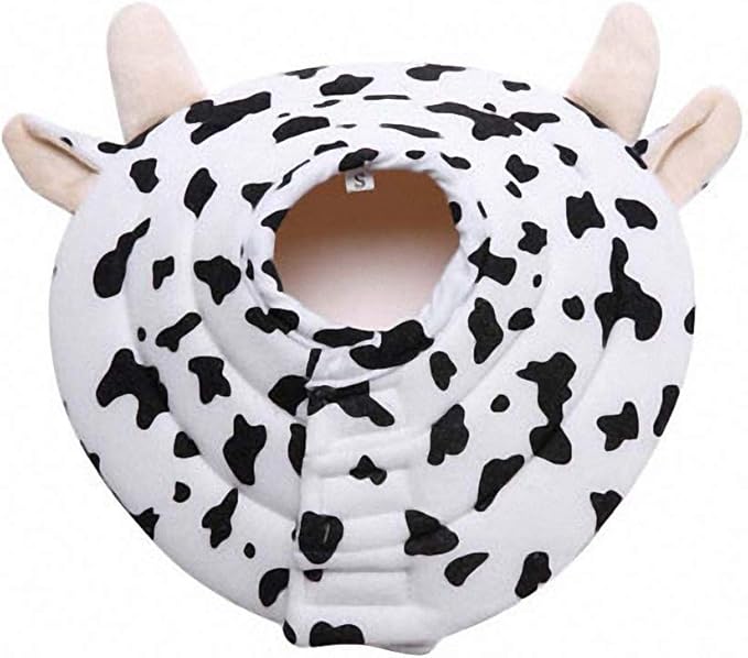 Lakke Flower Colorful Pet Dog Necklace Collar Various Pattern Shape Puppy Playing Collars for Small Dog White Black S