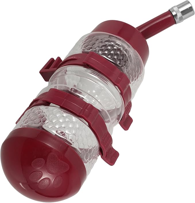 POPETPOP Automatic Pet Water Dispenser for Dogs and Cats Space-Saving Hanging Water Bottle Sealing Easy to Install and Clean for Cages and Crates Cf