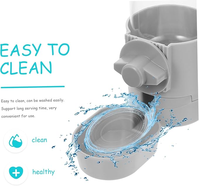 Indoor Cat Feeding Bottle Dog Hanging Waterer Automatic Water Dispenser Safe Rabbit Feeder