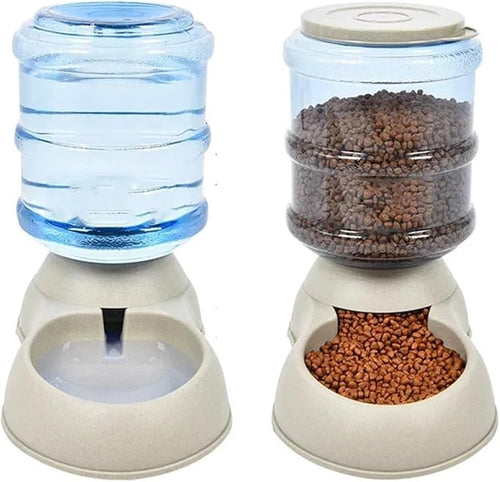3.75L Large Automatic Feeder Drinker Dispenser Pet Bowl Dish(Drinker Pink)