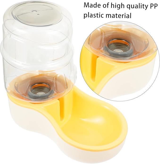 GALPADA 1pc Automatic Pet Water Feeder for Dogs and Cats Drinking Bowl Smooth for Pets Water Dispenser for Convenient Feeding