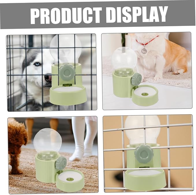 2pcs Hanging Automatic Water Dispenser for Dogs and Cats Pet Cage Feeder Convenient Food Holder for Pets Easy to Install for Home Use