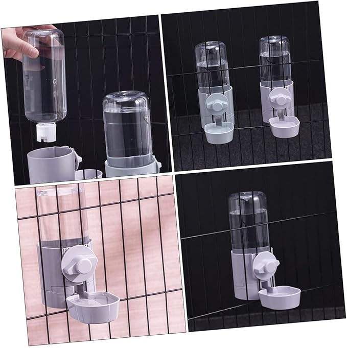 Kisangel Automatic Pet Water Dispenser for Dogs and Cats Detachable Design Durable for Pets Convenient Feeding Tool for Home and Travel