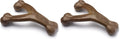 Benebone Wishbone Dog Chew Toy for Aggressive Chewers | Real Bacon Flavor | Made in USA | Giant Size | Pack of 2