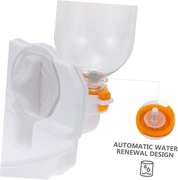 Pet Water Dispenser Dog Water Bowl Dispenser Automatic Pet Feeder No Spill Easy Install Supplies