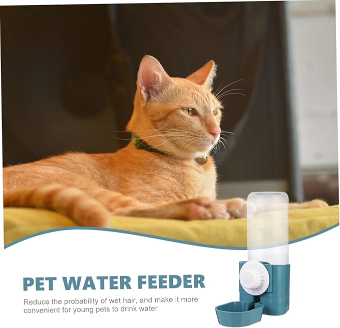 BESPORTBLE 3pcs Automatic Pet Water Feeder Hanging Continuous Supply for Cats Dogs Compact Portable Water Dispenser Easy to Install