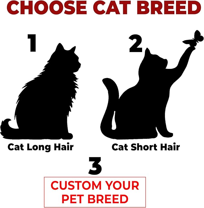 Personalized Cat Photo Wooden Frame, Custom Pet Fur Keepsake Memory Box, Pet Loss Picture Frame Ornament, Sympathy Gift Cat Shape Storing Hair Ashes Teeth, Idea Gift for Pet Lover Table Wall Decor