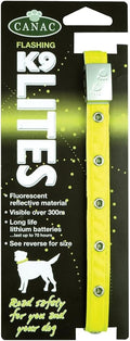 K9 Lites Safety Dog Collar Medium / Large 16"-23" 40 / 60CM
