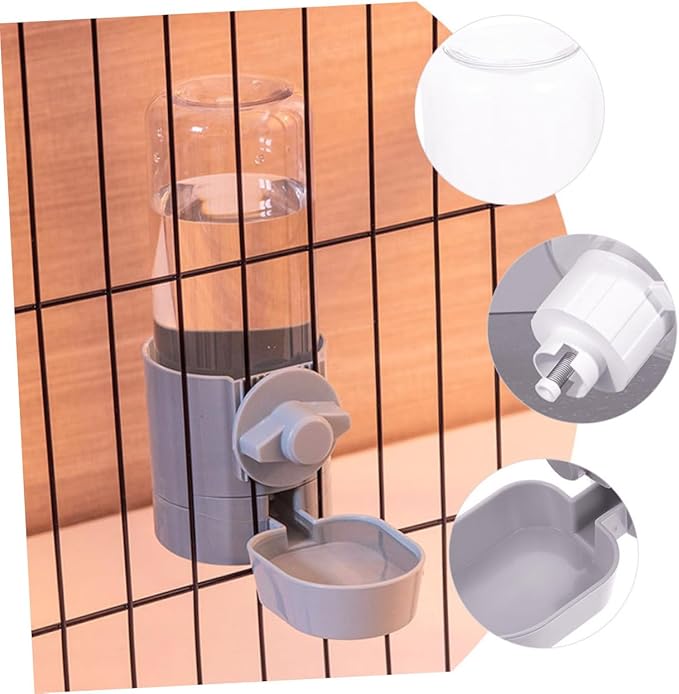 Automatic Pet Water Dispenser for Cats and Dogs Detachable Hanging Water Feeder Design for Pets Easy to and Use