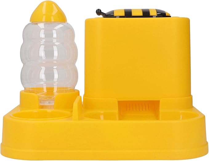Automatic Cat Feeder, Water Dispenser, Food, Large Capacity Set for Small and Large Pets, Easy to Clean 2 in 1