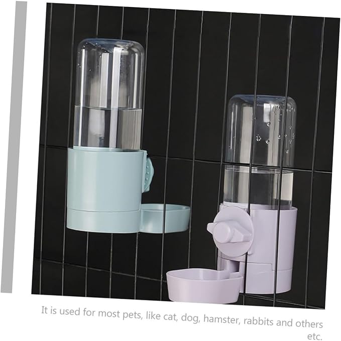 Hanging Dog Water Feeder Automatic Pet Water Dispenser for Cats and Dogs Capacity Easy to Stable Design for Pets Homes and Cages