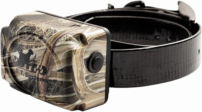 DT Systems H2O 1810, 1820, 1830 Plus Series Add-On/Replacement Collar Receiver, Waterproof Rechargeable Remote Hunting Dog Training Additional E-Collar, 1800-Yard Range, 16 Stimulation Levels, Camo